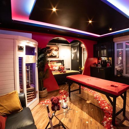 Sensual Room Love Room Nancy Sauna Double Douche Extérieur photo
